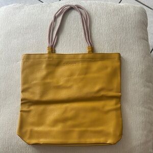 Tous Mustard Yellow Tote Bag
